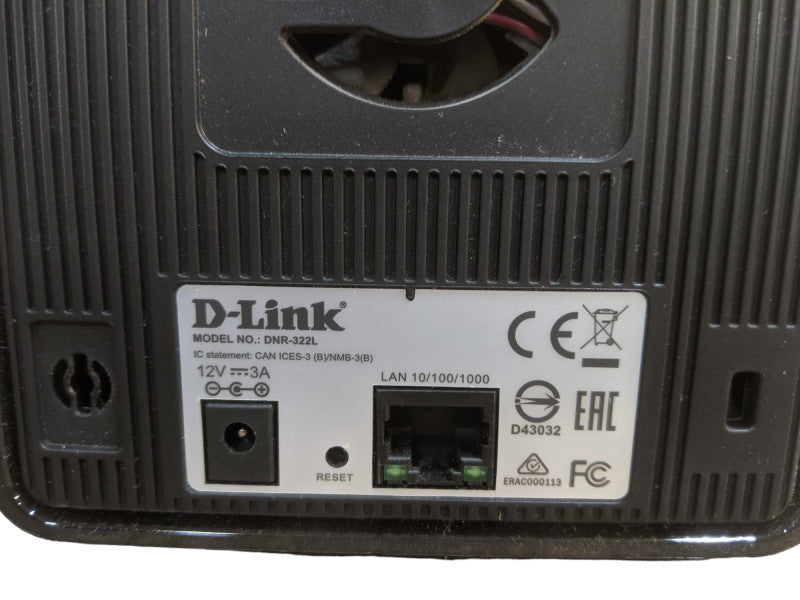 D-Link DNR-322L | Network Video Recorder | No HDD Q
