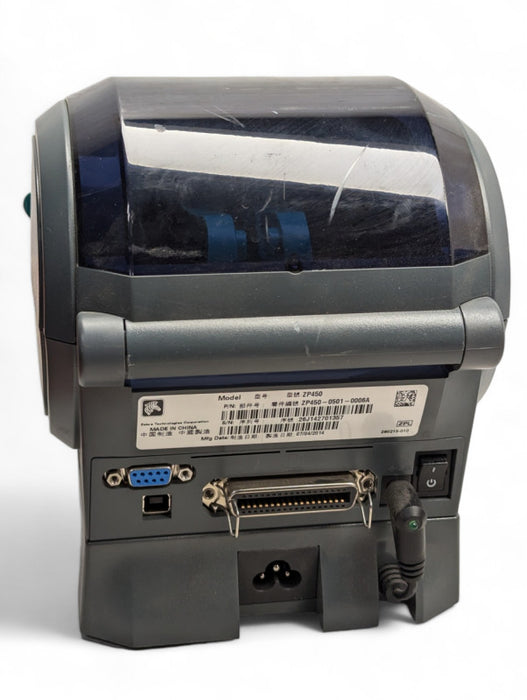 Zebra ZP 450 Thermal Printer Q-