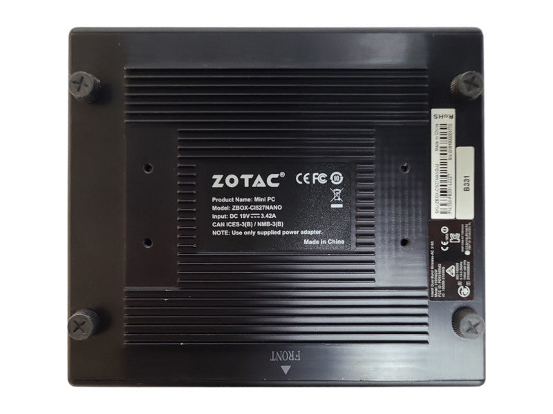 Zotac Zbox CI527 Nano, i3-7100U 2.40GHz, 16GB DDR4, 960GB SSD, WiFi