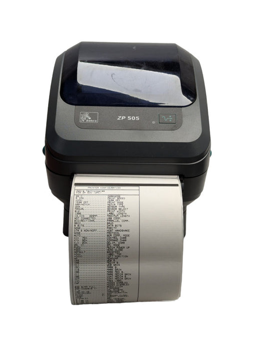 Zebra ZP505 thermal label printer Q-