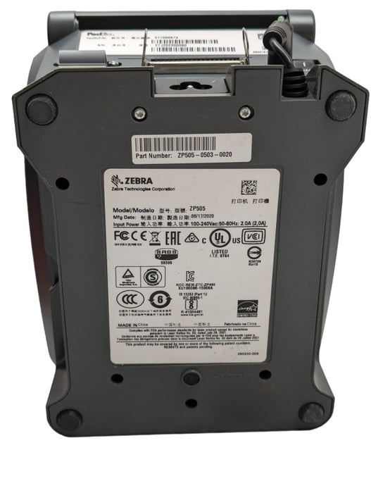 Zebra ZP505 thermal label printer Q-