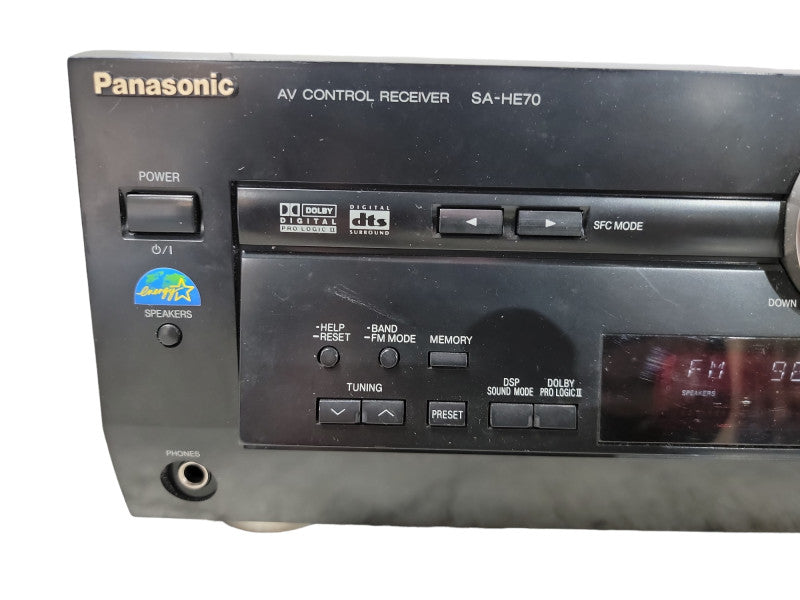 Panasonic SA-HE70 5.1 Channel 500 Watt Stereo Surround Receiver