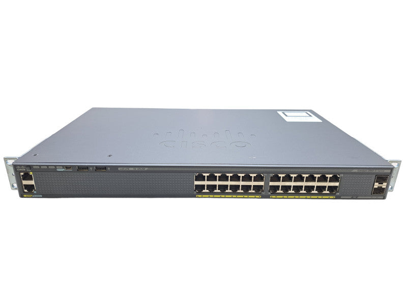 Cisco WS-C2960X-24TS-LL | 24-Port Gigabit 2x SFP LANLite Network Switch