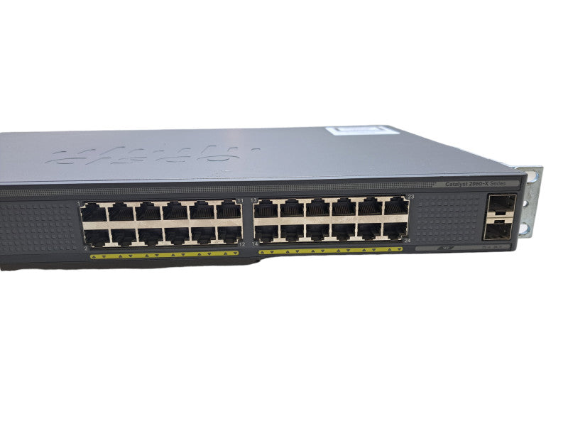Cisco WS-C2960X-24TS-LL | 24-Port Gigabit 2x SFP LANLite Network Switch