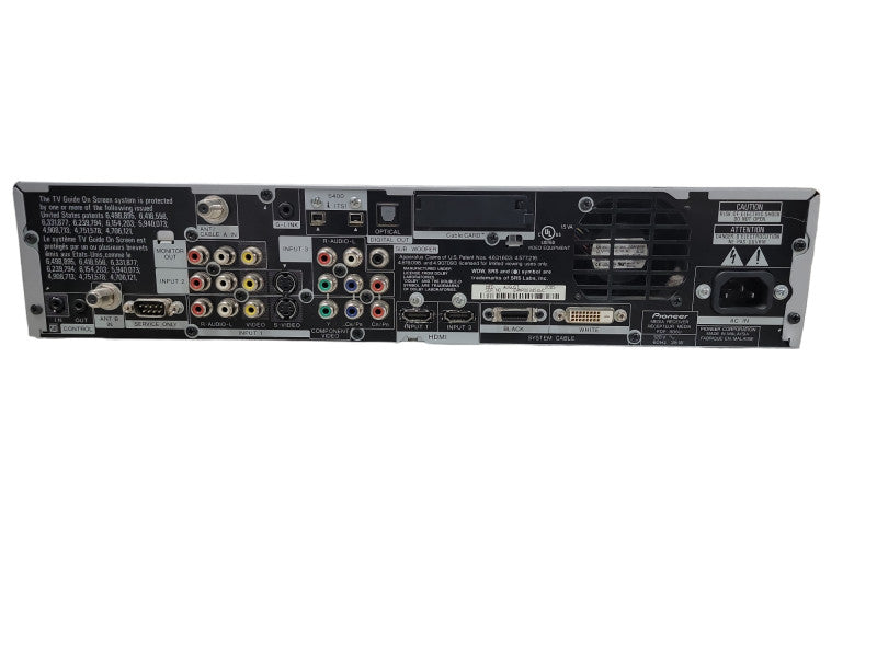 Pioneer Media Receiver PDP-R06U Pure Vision Plasma Display System With Cords