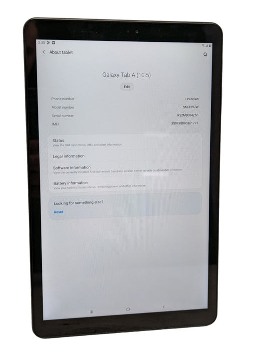 Galaxy Tab A (2018, 10.5, LTE) 32GB UNLOCKED  -