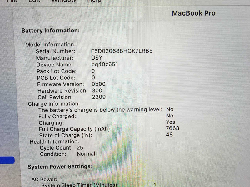Apple Macbook Pro 2019 16\\" 6-Core i7-9750H @ 2.6GHz 16GB DDR4 512GB SSD Radeon Pro 5300 4GB (
