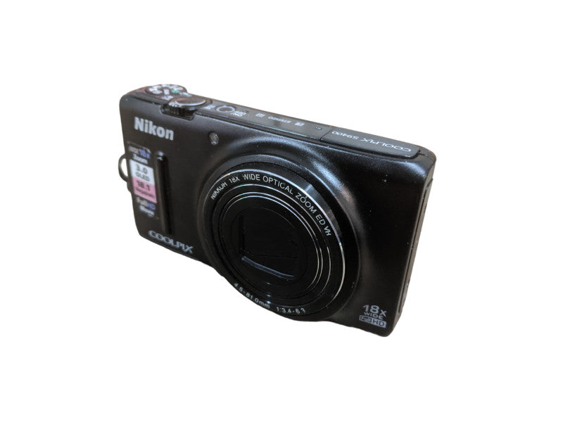 Nikon COOLPIX S9400 18.1MP Digital Camera | 1x Battery | No SD Card