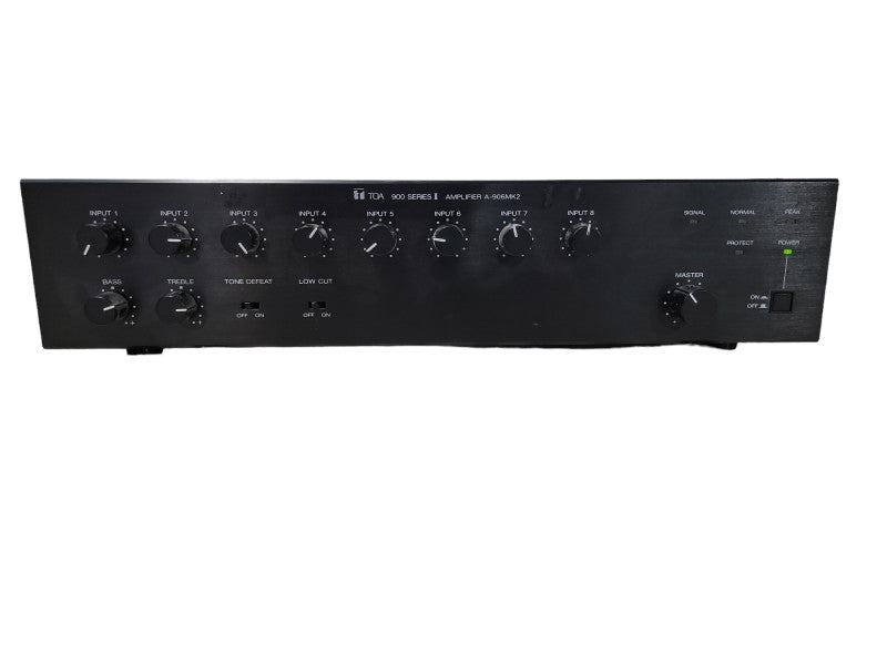 TOA 900 Series II 8-Input Mixer Amplifier Model A-906MK2