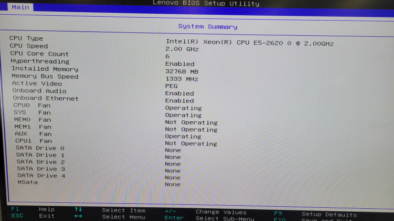 Lenovo ThinkStation C30 - Xeon E5-1620 | 32GB RAM | NO HDD | 800W PSU %