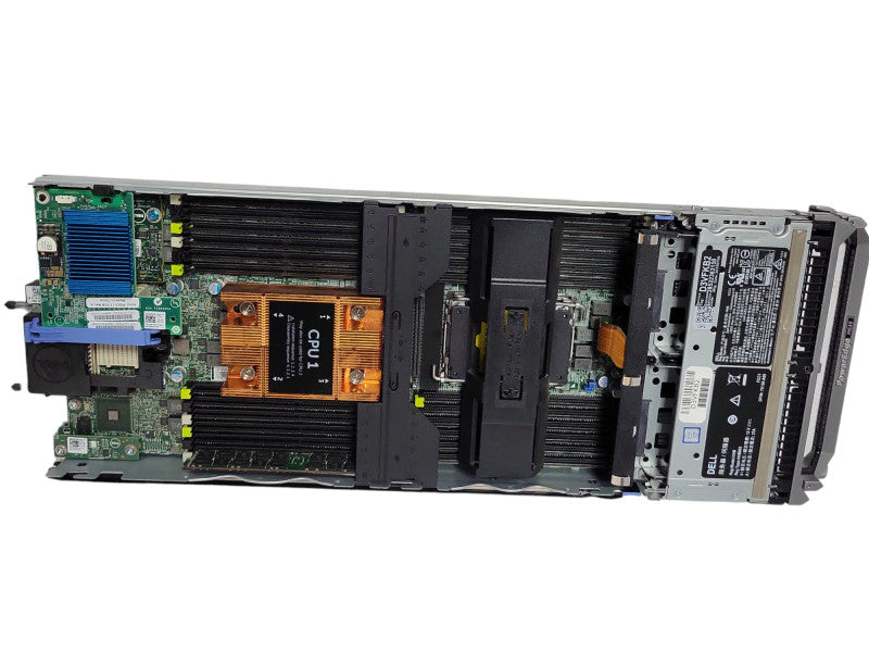 DELL PowerEdge M630 blade server, 1x Xeon E5-2660v3 CPU, 16GB DDR4, HDD _