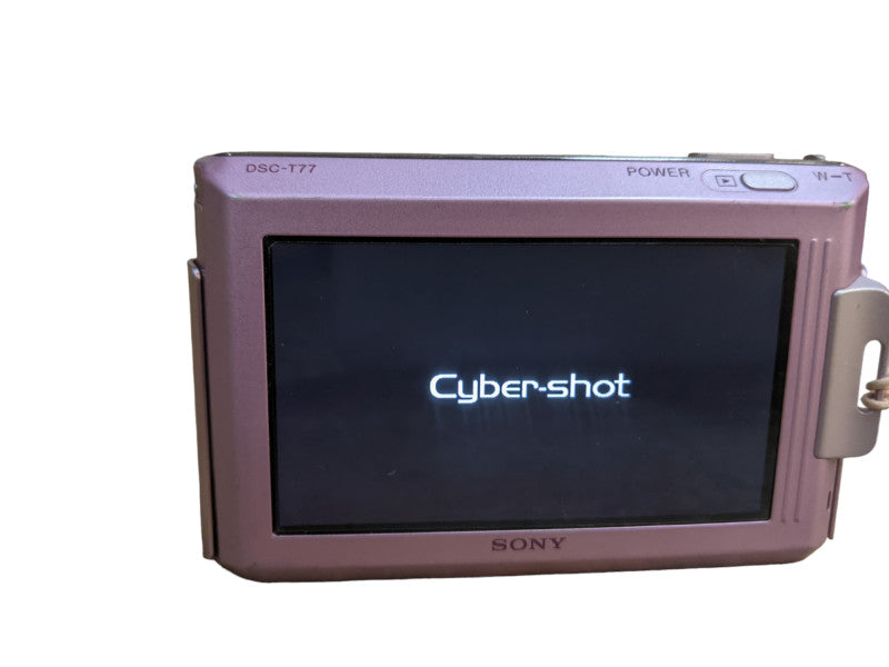 SONY Cyber-shot DSC-T77 Camera 4.0x Optical Zoom | No SD Card | *READ*