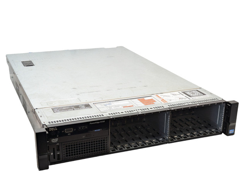DELL PowerEdge R720 2x Xeon E5-2630 0 @2.30Ghz 128GB RAM H710 mini RAID  -