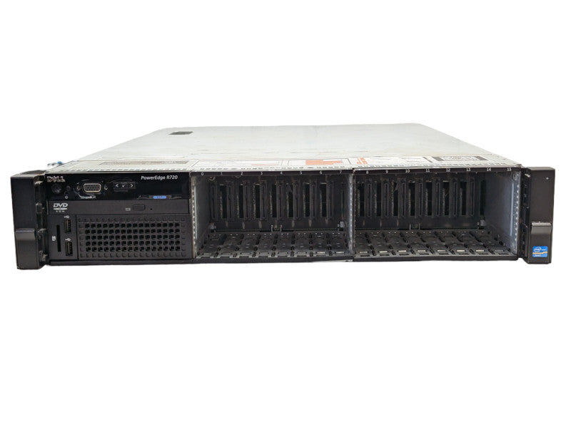 DELL PowerEdge R720 2x Xeon E5-2630 0 @2.30Ghz 128GB RAM H710 mini RAID  -