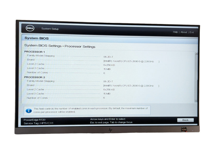 DELL PowerEdge R720 2x Xeon E5-2630 0 @2.30Ghz 128GB RAM H710 mini RAID  -