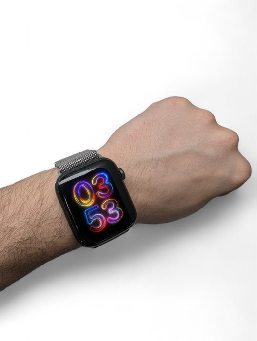 Apple Watch Series 6 44MM with metal solo loop UNLOCKED  -