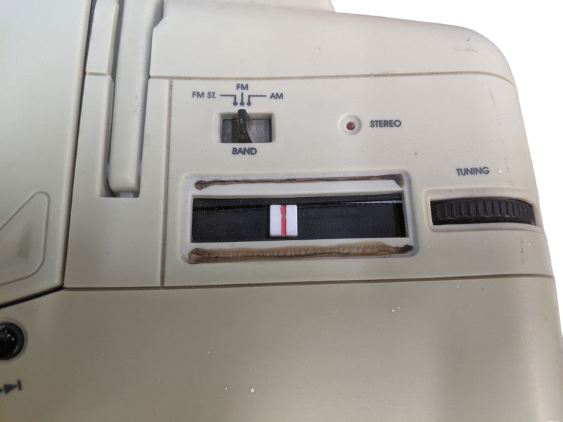 CALIFONE 2395AV Radio Receiver / Dual Cassette Recorder *READ*