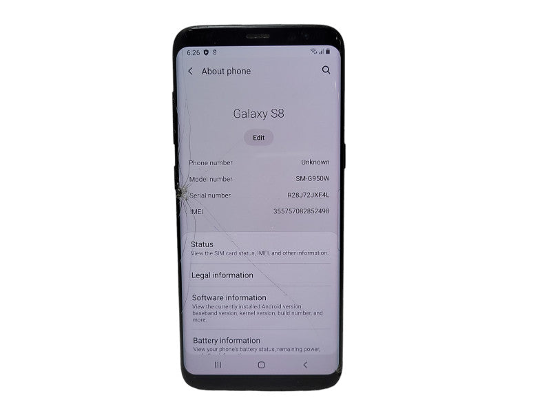 Samsung Galaxy S8 64GB (SM-G950W) READ $