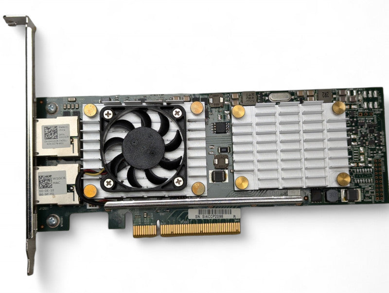 Dell 0W1GCR RJ45 2-Port 10GBASE-T 10 Gig High Profile Network Adapter Card -