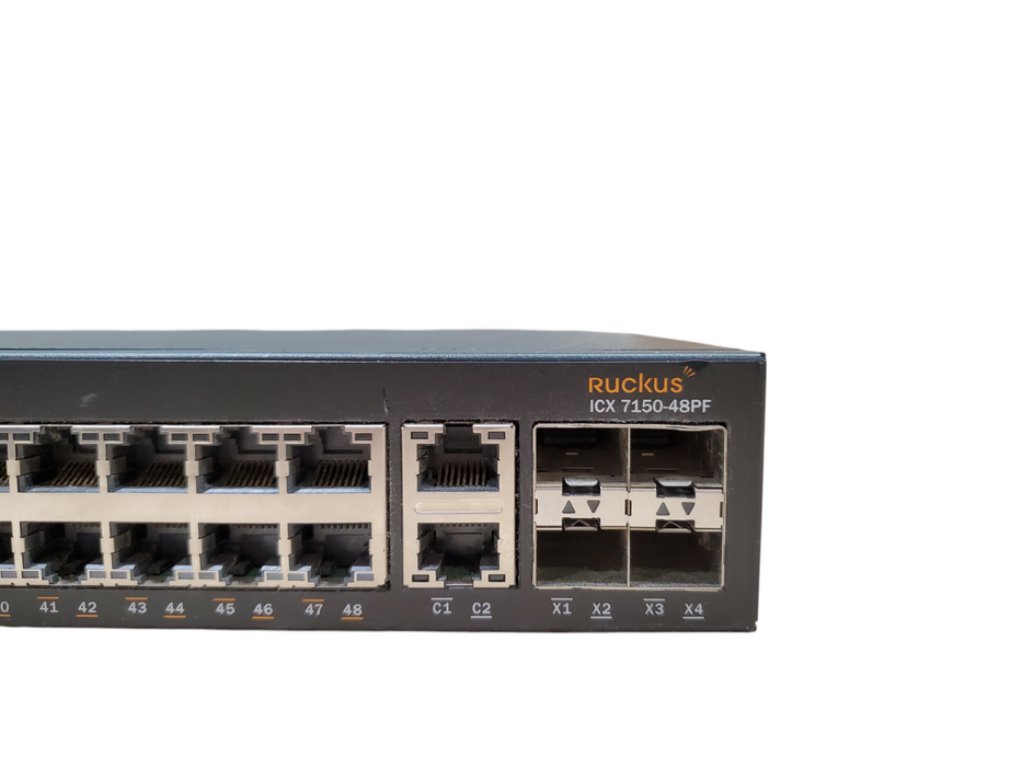 Ruckus ICX7150-48PF-4X10GR Managed Switch