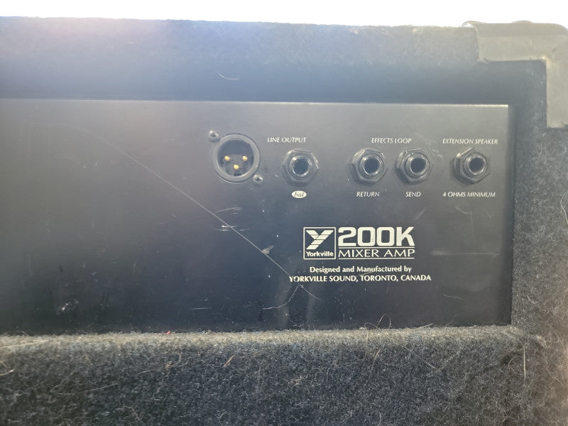 Yorkville 200K Mixer Amp 200 Watt