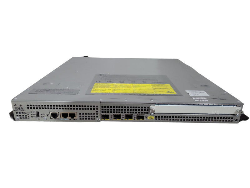 Cisco ASR 1000 Series ASR 1001 V02 Router 2x PWR Supply !