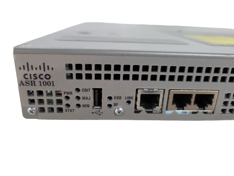 Cisco ASR 1000 Series ASR 1001 V02 Router 2x PWR Supply !