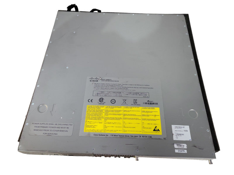 Cisco ASR 1000 Series ASR 1001 V02 Router 2x PWR Supply !