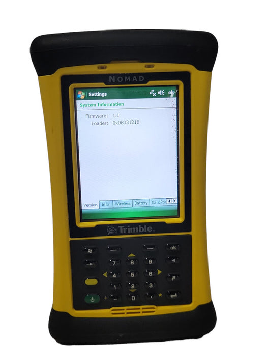 Nomad Trimble Data Collector EG2-MYNHBDJ2, READ _