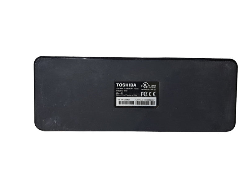 Toshiba Thunderbolt 3 Dock PA5281U-1PRP USB 3.0 Docking Station | Tested Q