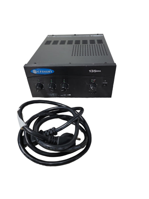 Crown Audio 135MA Amplifier With Power Cord