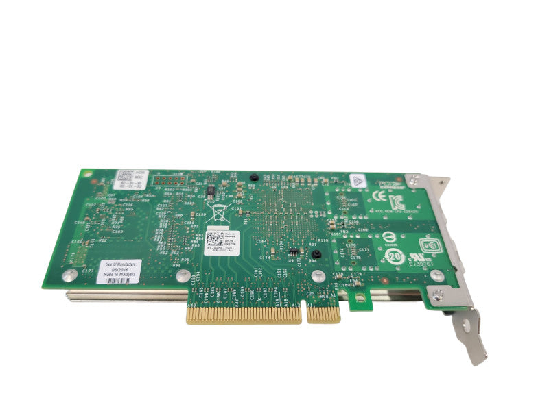 Intel X520-DA2 Dual Port SFP PCIe Network Adapter Low Profile Dell P/N: 0942V %