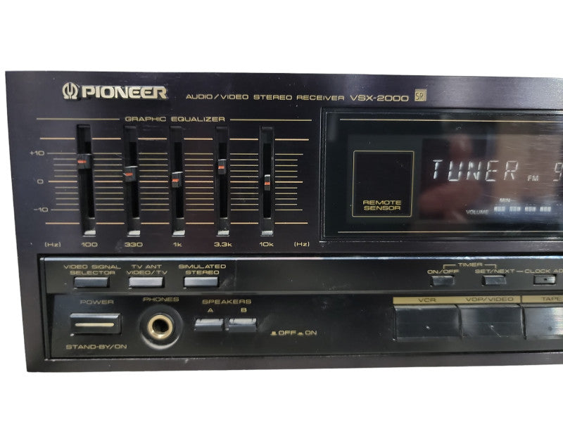Vintage Pioneer Stereo Receiver Audio Video VSX-2000