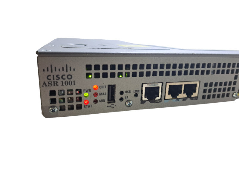 Cisco ASR 1000 Series ASR 1001 V02 Router 2x PSU | *READ*