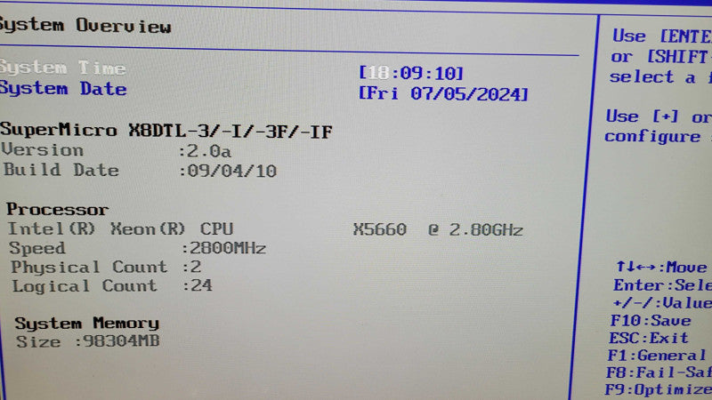2x Xeon X5660 | SUPERMICRO X8DTL-3F | 96GB RAM | I/O Plate %
