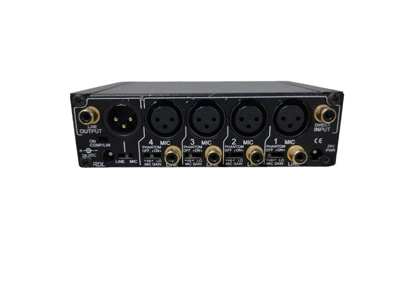 RDL RU-MX4 Professional Audio Mixer Q