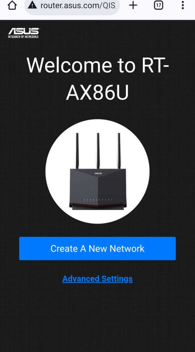 ASUS RT-AX86U (AX5700) Dual Band WiFi Extendable Gaming Router