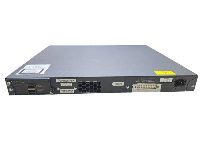 Cisco WS-C2960S-48LPS-L | 48-Port Gigabit PoE+ 370W Managed Switch + Stacking