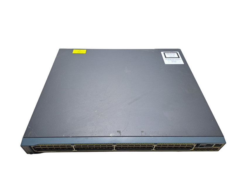 Cisco WS-C2960S-48LPS-L | 48-Port Gigabit PoE+ 370W Managed Switch + Stacking