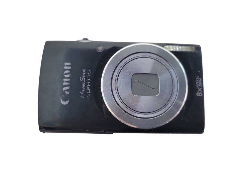 Canon PowerShot ELPH 135 16MP 8x Optical Zoom Digital Camera - Black !