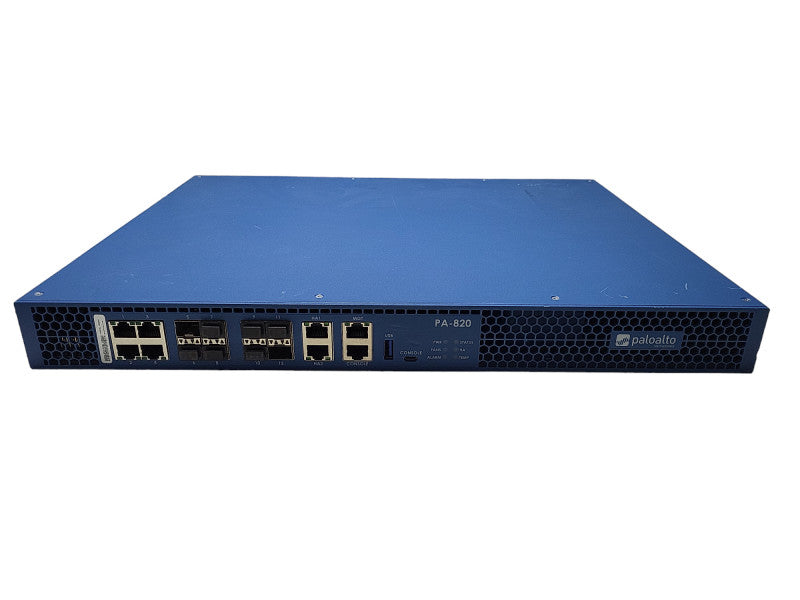 Palo Alto Networks PA-820 Network Security Appliance Firewall Q$