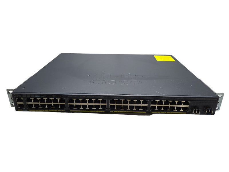 Cisco WS-C2960X-48FPD-L V07| 48 Port Gigabit PoE+ 740W 2x 10G SFP+ $