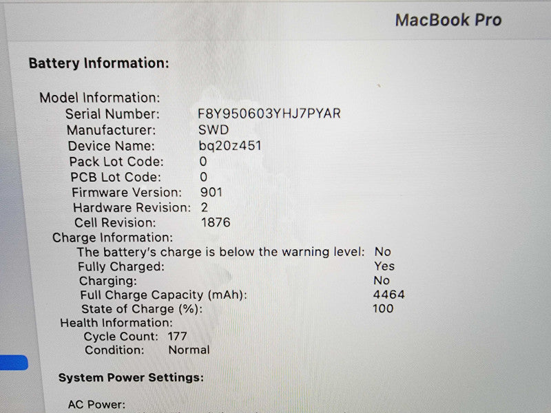 Apple Macbook Pro 2019 13\\" 4-Core i7-8569U @ 2.8GHz 16GB DDR3 512GB SSD (