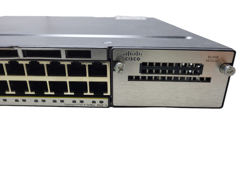 Cisco WS-C3750X-48P-S 48-Port Gigabit IP Base Switch, 1x PSU Q$