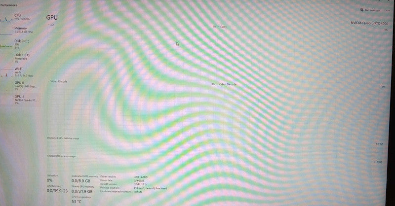 Dell Precision 7740 i7-9750H@2.6GHz RTX 4000 8GB GPU 64GB RAM 512GB SSD  Lap200