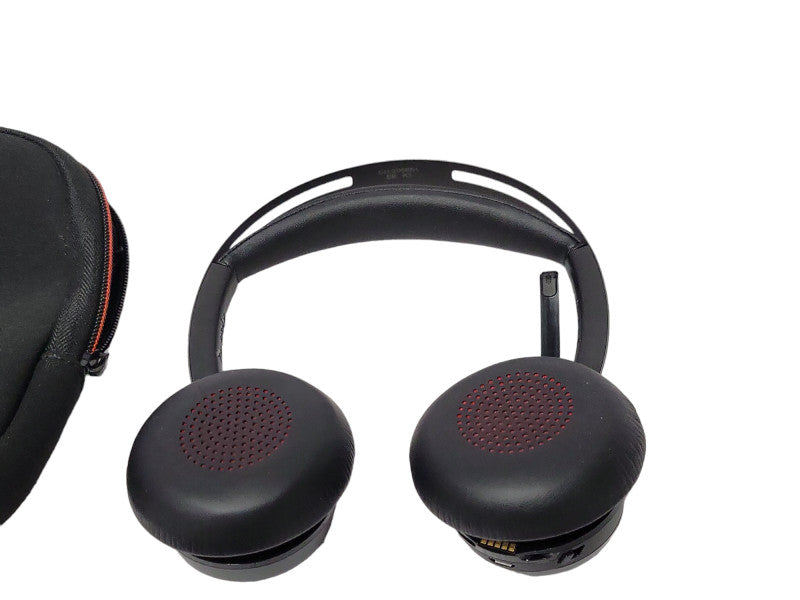 Poly Voyager Focus 2 UC wireless Headset with Mic/USB Cable/USB dongle/Case _