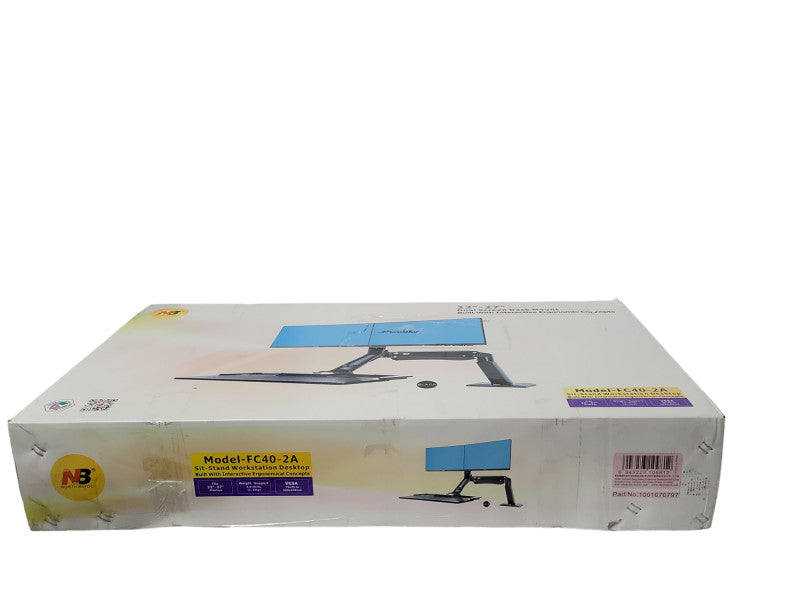North Bayou Dual Monitor Desk Workstation Mount FC40-2A 22\\"-27\\", READ _