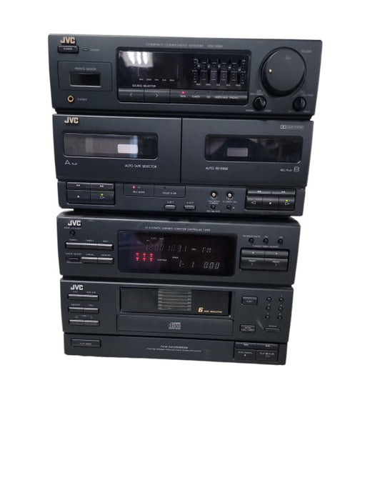 JVC CA-MX55MBK Compact Component System Cassette Player Stereo Receiver