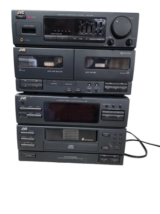 JVC CA-MX55MBK Compact Component System Cassette Player Stereo Receiver