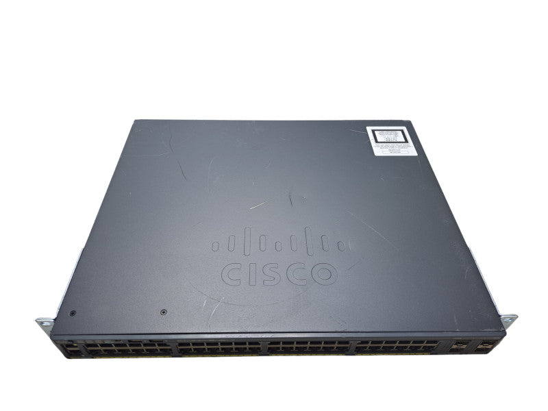 Cisco WS-C2960X-48LPS-L V04 | 48-Port Gigabit PoE+ 370W Switch | 4x SFP Q